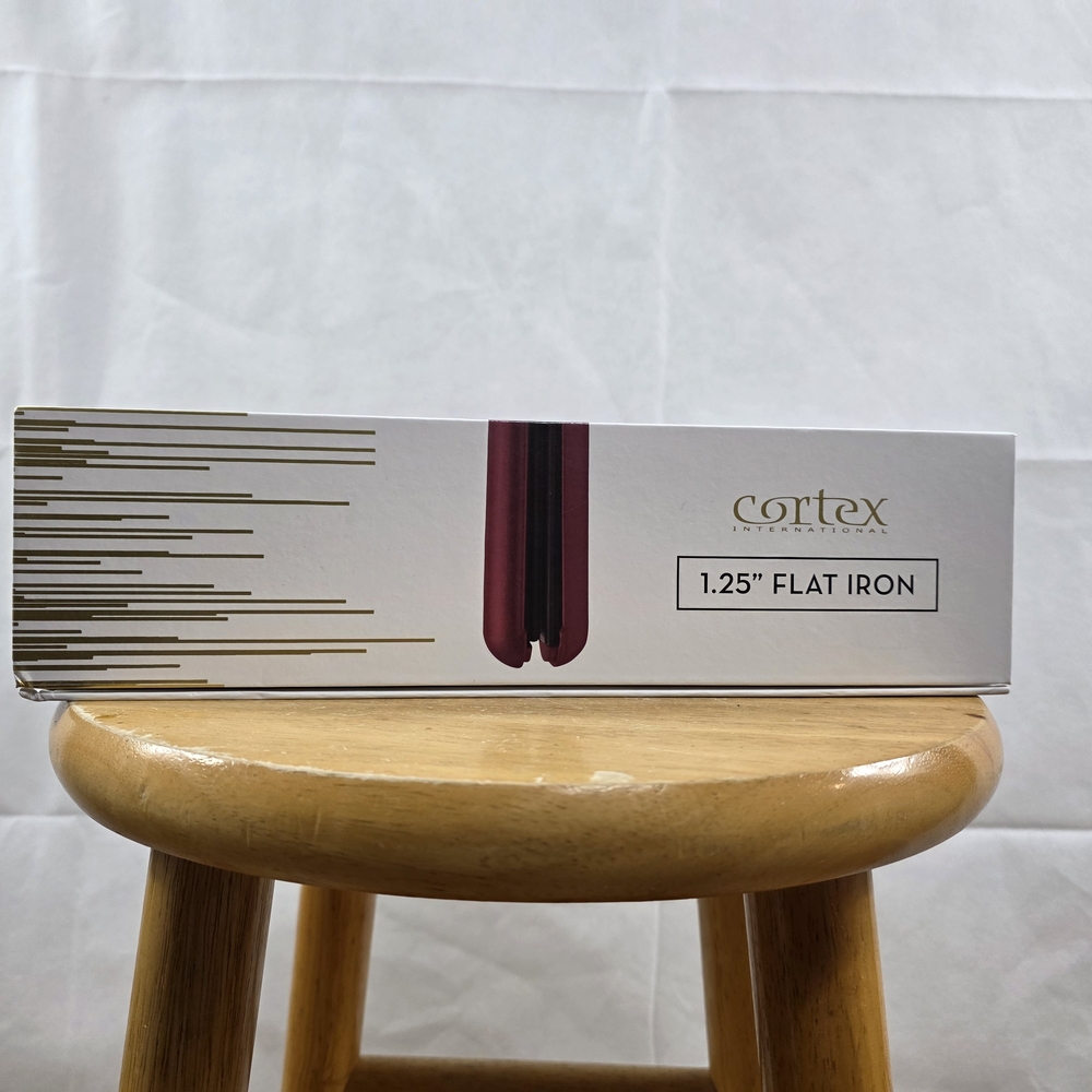 1.25" Flat Iron - Red